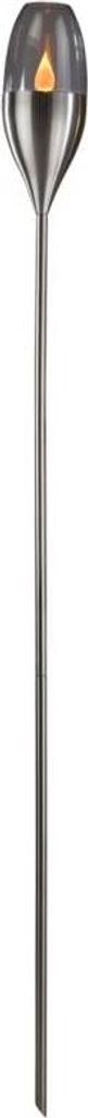 F-H-S Gartenfackel Solar Edelstahl ø8,5cm H110cm Produktbild 4