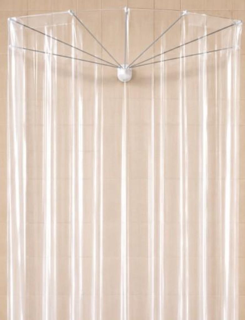 OBI Deco-Line Tracy Duschvorhangspinne 8-armig Set inkl. Produktbild 