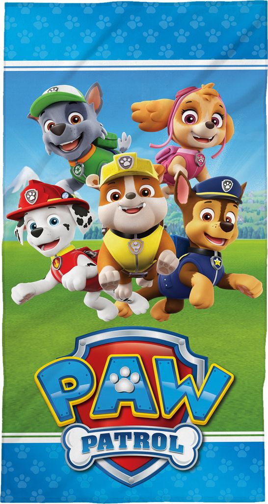 Paw Patrol Badetuch Crew 60x120 cm