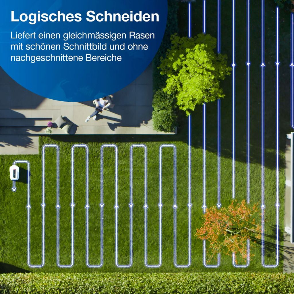 ECOVACS Rasenmähroboter GOAT G1 mit kabelloser Einstellung Produktbild 19