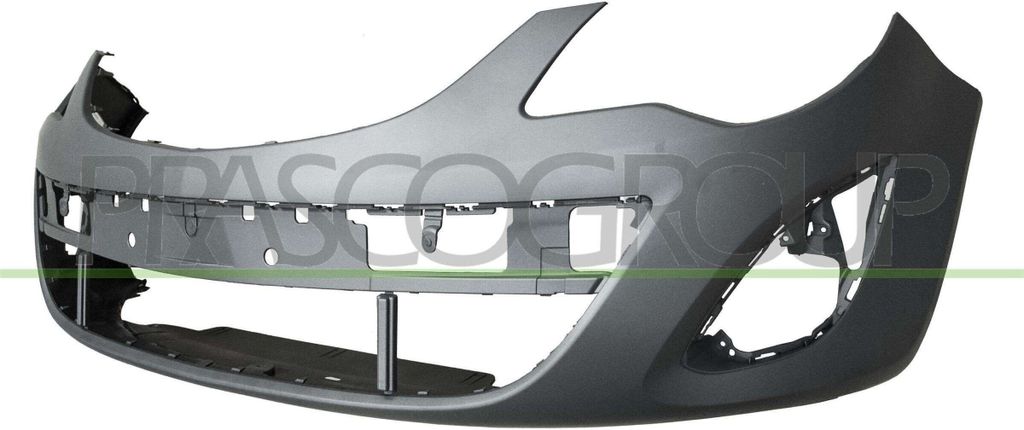 PRASCO Stoßstange Stoßfänger für OPEL Corsa D Schrägheck (S07) Grundiert Grau OP0351001