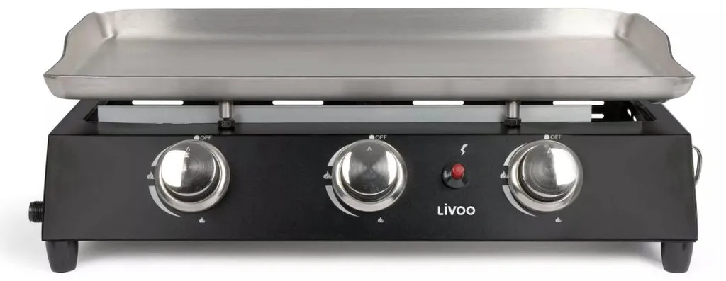 Réchaud Gaz Inox 61cm Livoo - Fini les Allumettes avec l'Allumage Piezzo