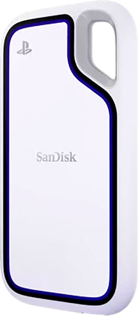 SanDisk SDSSDE62P-2T00-G25 Externes Solid State Drive 2 TB USB Typ-C 3.2 Gen 2 (3.1 Gen 2) Weiß