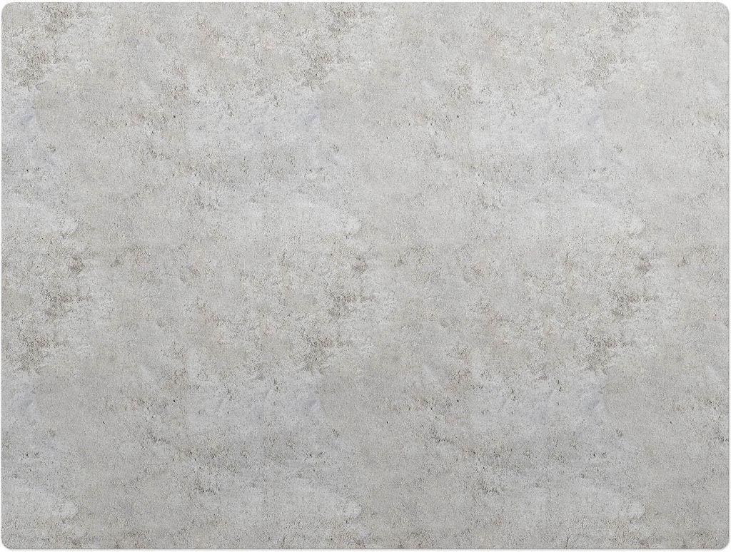 Betonstruktur – Bodenschutzmatte – Rutschfest – Schutzmatte für Büro – Vinylmatte – Stuhlunterlage – 120 x 90 cm