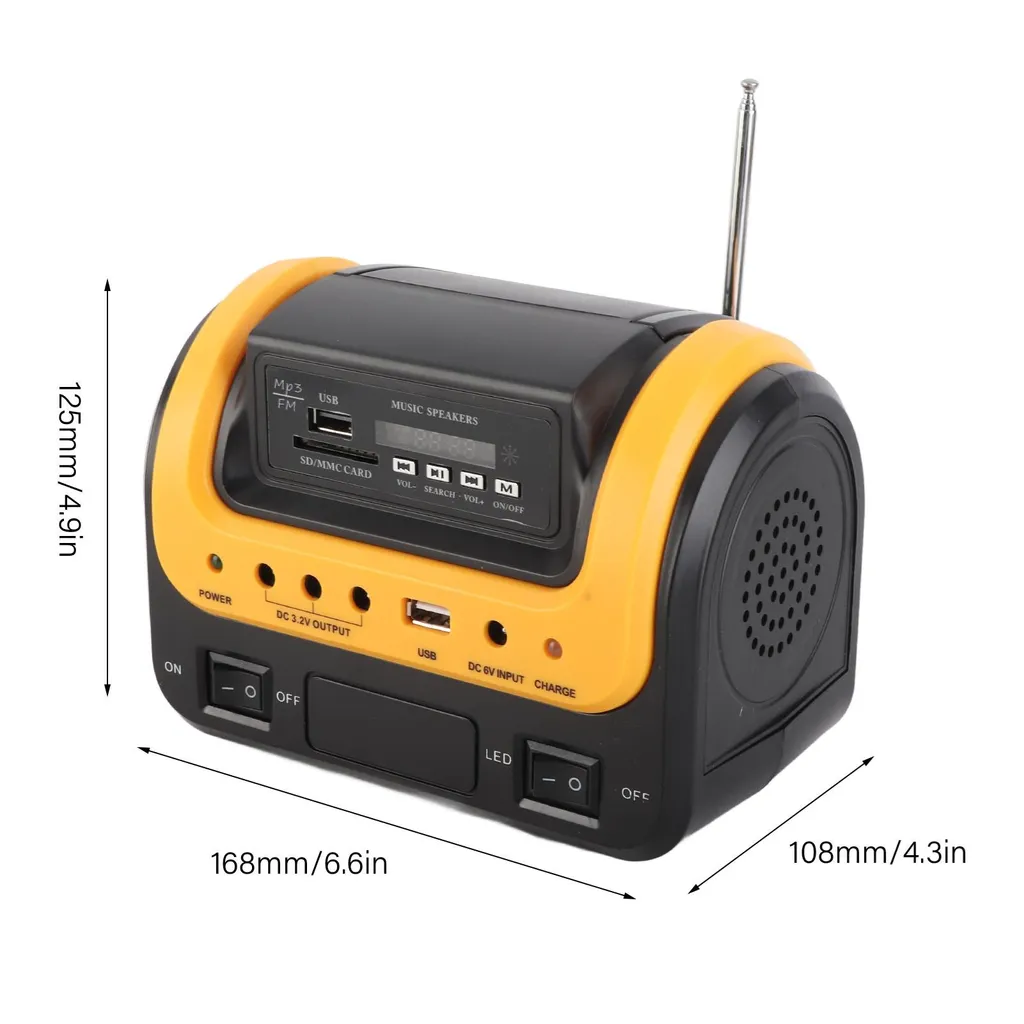Centrale Électrique Portable 5000mAh : Kit Solaire Complet pour Extérieur - 5