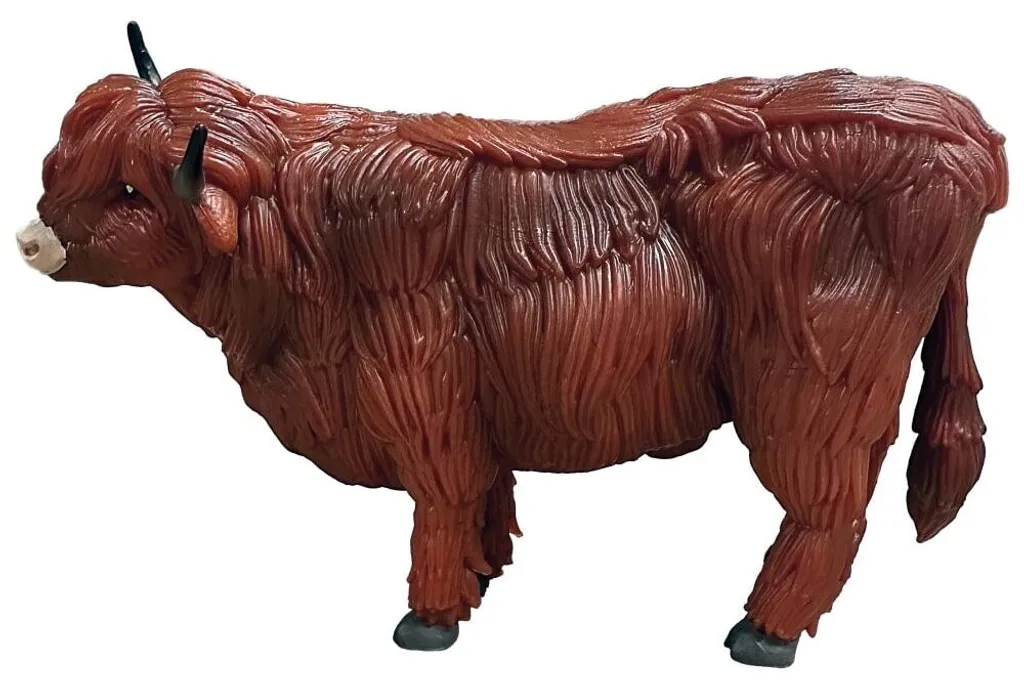 Jouet éveil Bœuf des Highlands Bullyland 62445 pour diorama et collection