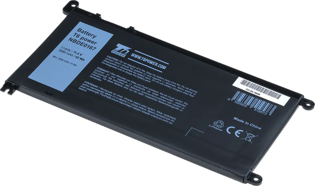 Batteria Nuova Dell Latitude 3490 | T6 Power 3680mAh - Torna a Lavorare!