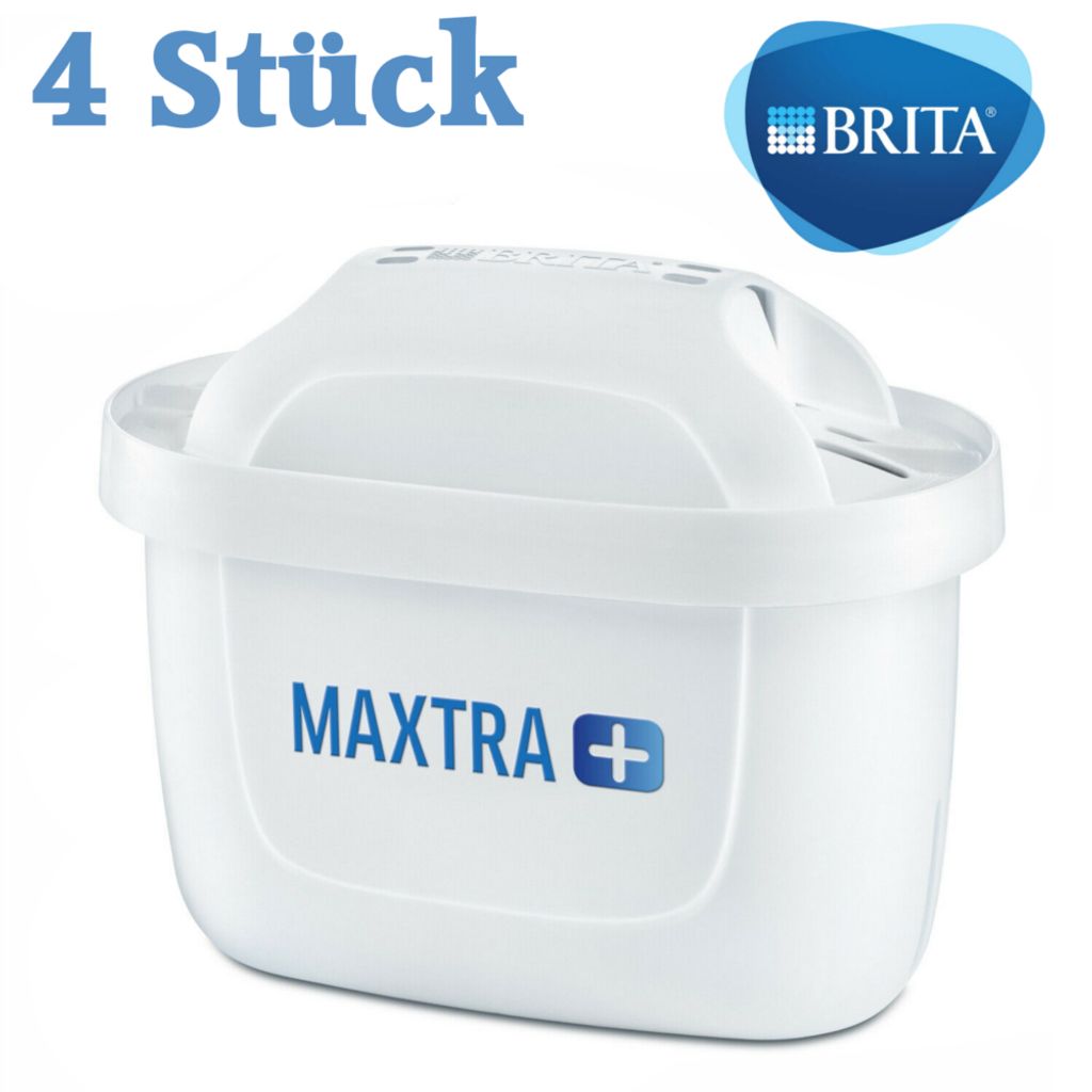 4er Pack Brita Maxtra Plus Wasserfilter Tischwasserfilter Filterkartusche
