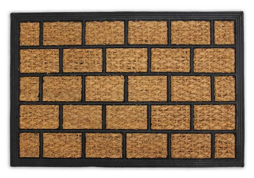 Home Elements Fußmatte Ziegel 40 x 60 cm