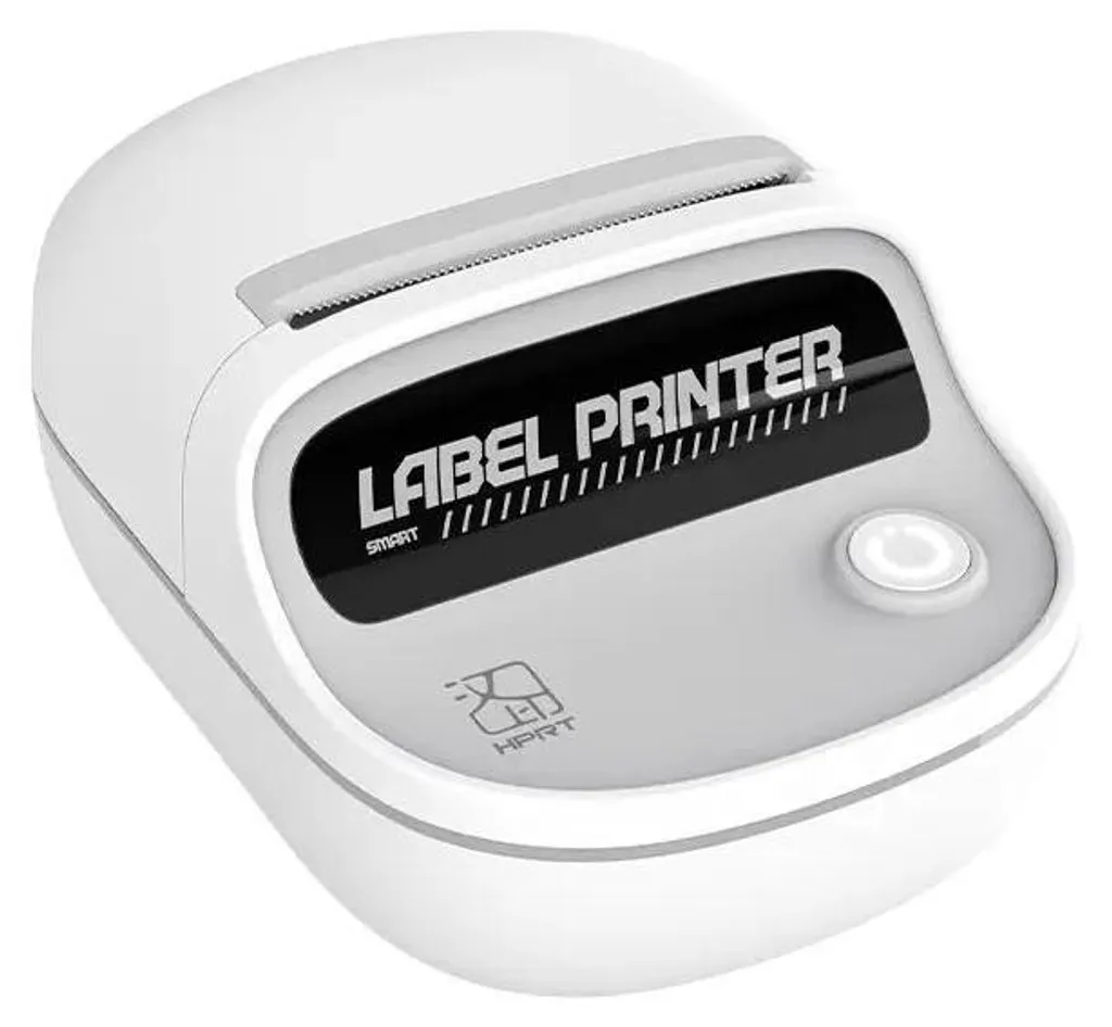 Imprimante Thermique Étiquettes 203 DPI Bluetooth USB-C sans Encre Blanche