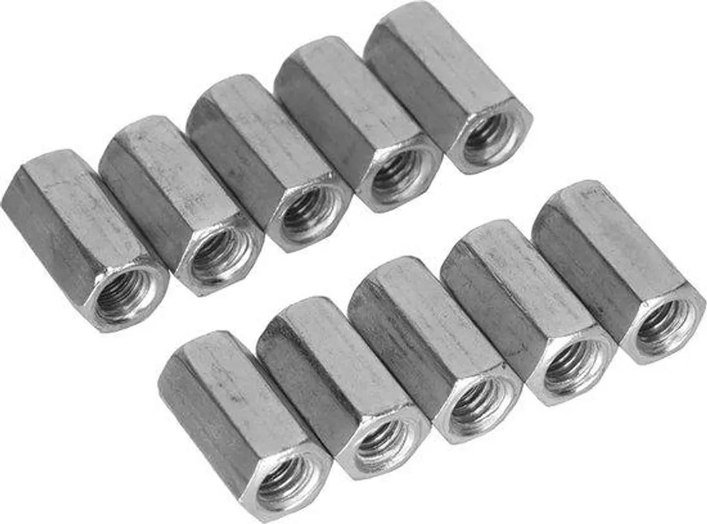 Entretoise hexagonale M6 x 18 mm : Stabilisez vos fixations - 10 pièces