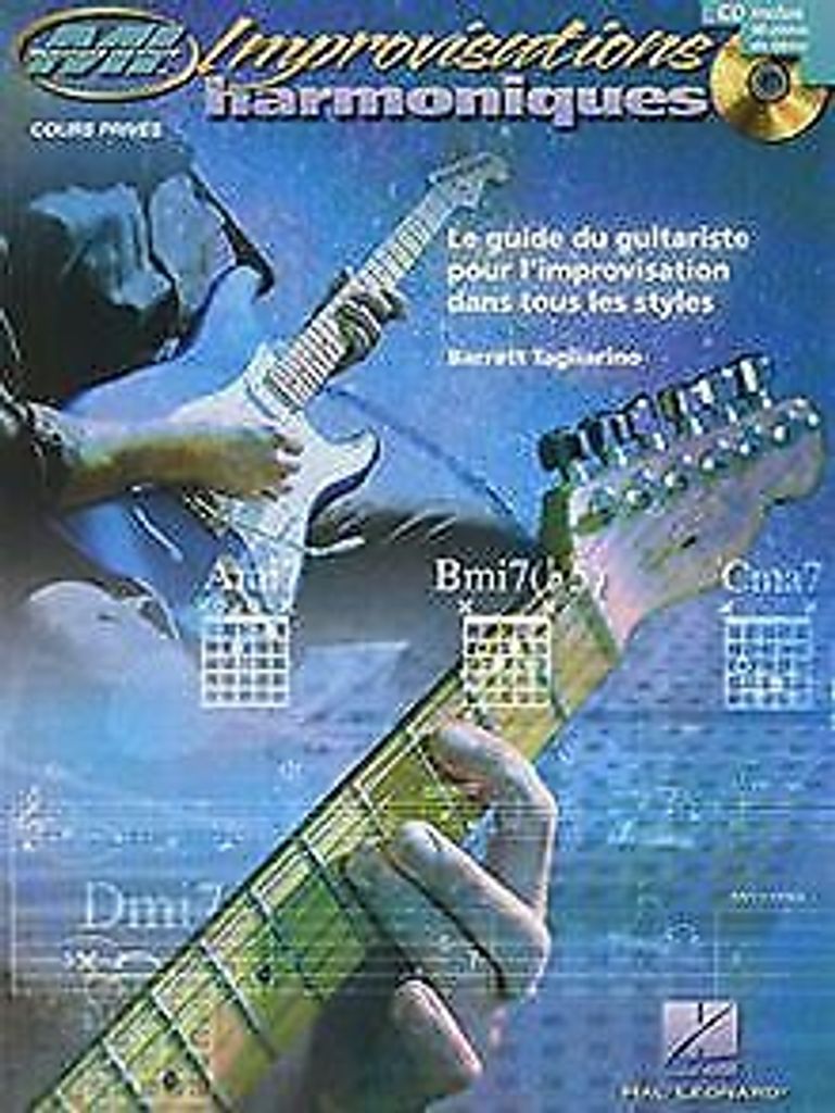 Improvisations Harmoniques von Barrett Tagliarino Book