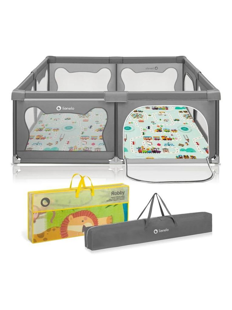 Lionelo Box WILLOW XL + Tappetino da gioco ROBBY SET: ampia Immagine del prodotto 