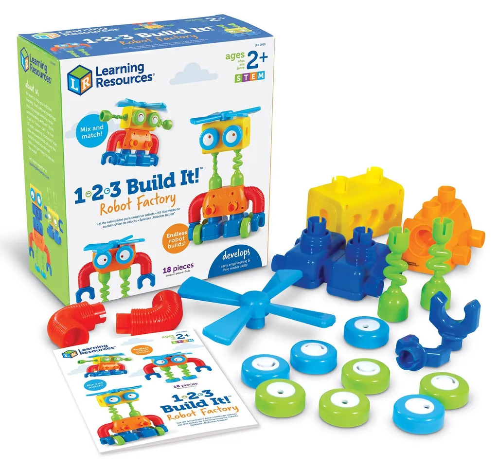 Robot éducatif 1 2 3 : Jeu d'apprentissage des chiffres pour enfant