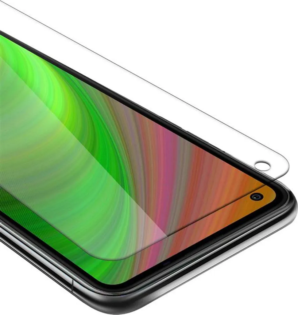 Cadorabo Vetro Temperato LG K51s Bianco - Protezione Schermo 9H