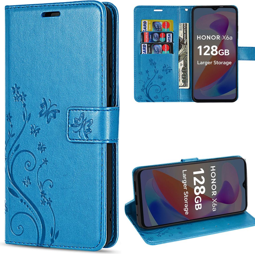 Hülle Honor X6B, Handy Tasche Handyhülle Flip Cover Wallet Produktbild 