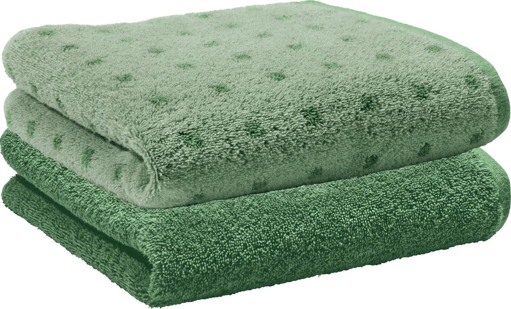 Erwin Müller Duschtuch Sigmaringen" 2er-Pack jade 70x140 cm"