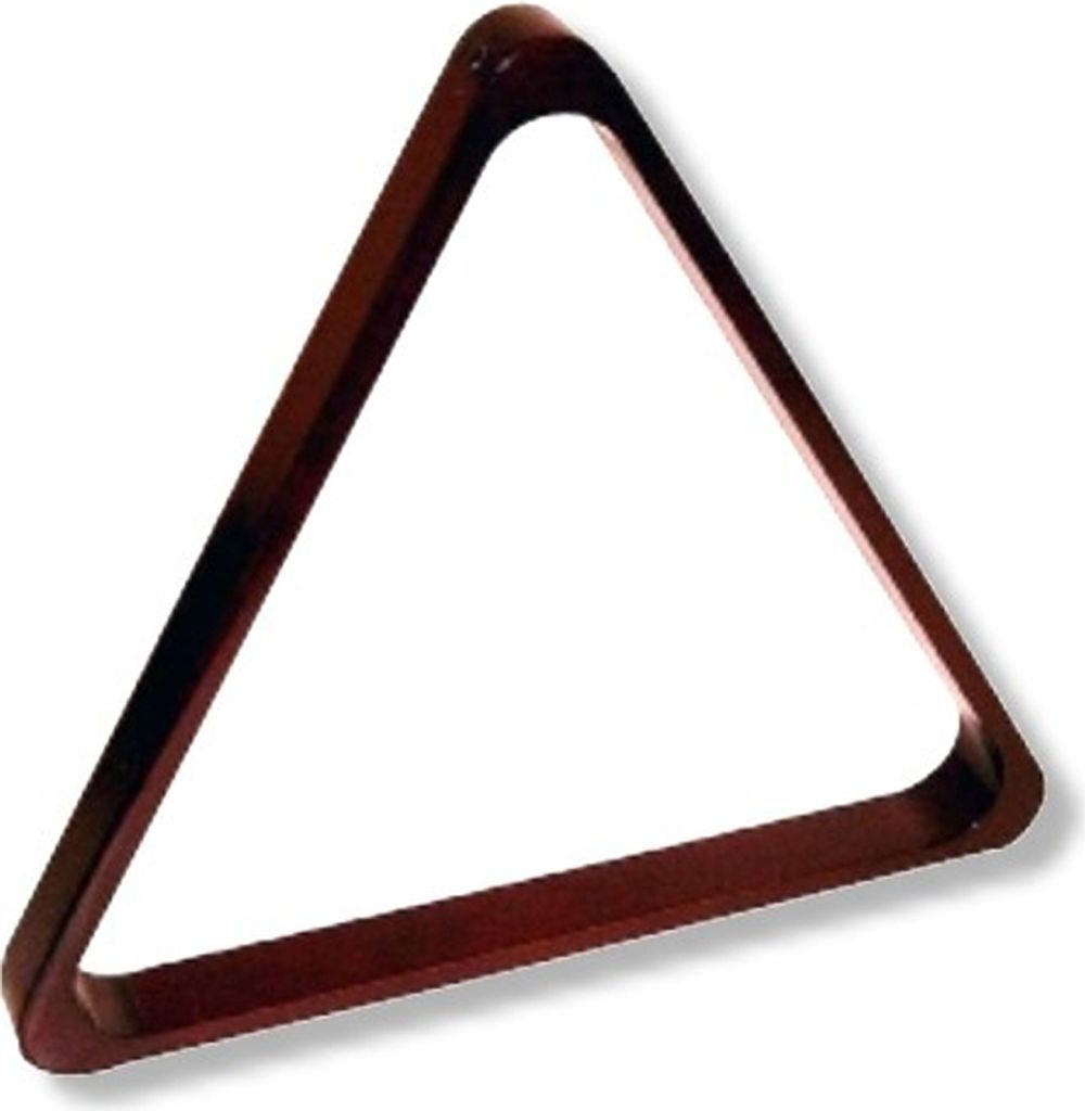 Dreieck Pool 57,2mm Holz, mahagoni Immagine del prodotto 
