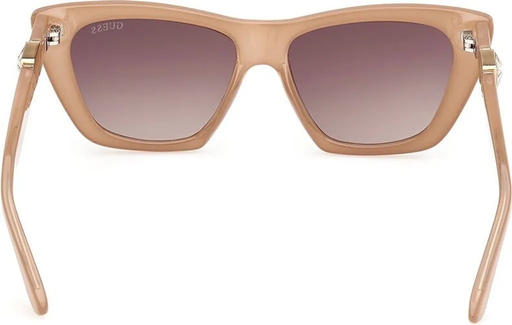 Lunettes de soleil Guess GU00139 59F beige brillant taille 53/15/140 - 6