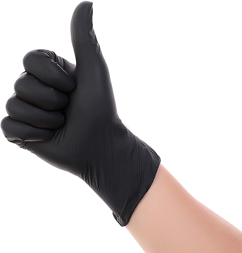 100 x Nitril Handschuhe M L XL Hygiene Lebensmittel Küche latex puderfrei 13781 