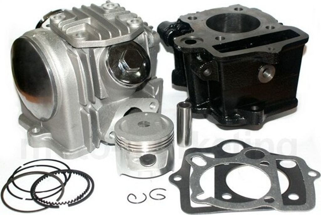 70 CCM Zylinder KIT KOLBEN Kopf KOMPLETT für Honda CT MOTRA Produktbild 