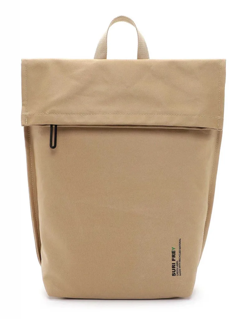 SURI FREY Nelly Backpack Sand - Zaino Tempo Libero Vegan e Sostenibile