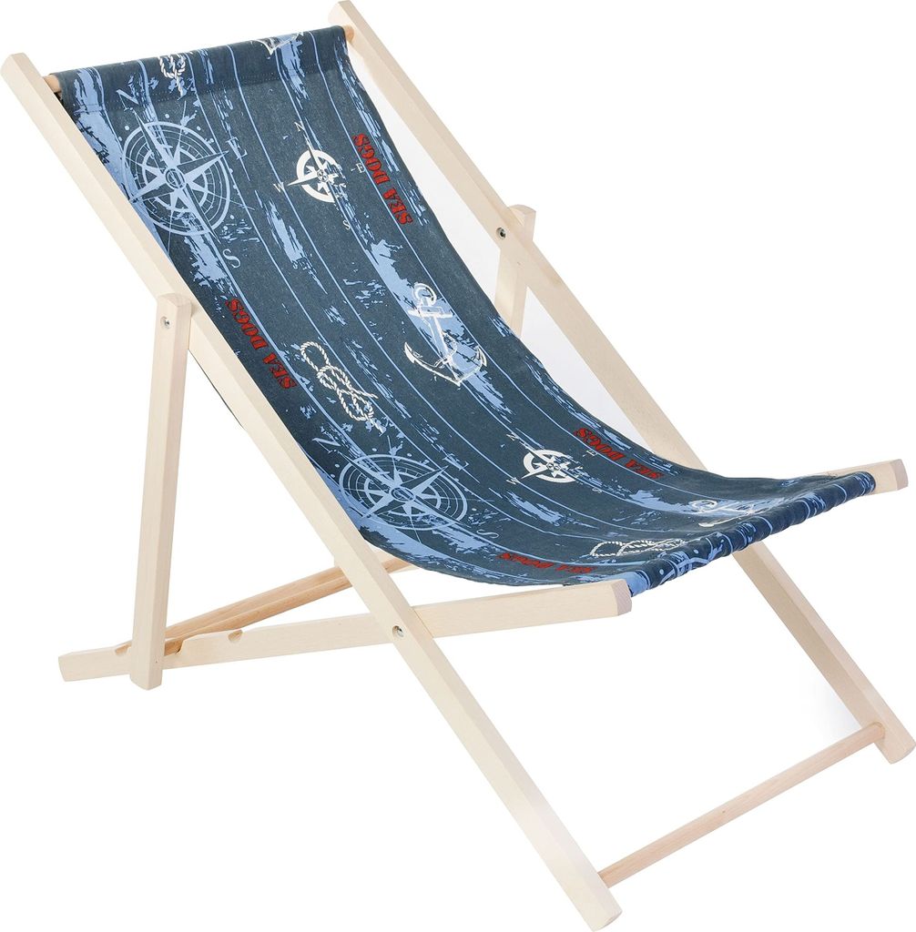 spec-wood Liege - Liegestuhl klappbar - Holzliegestuhl - RelaxLiege - Camping Stuhl - GartenLiege - wetterfest SonnenLiege - klappbar 119 cm x 58 c...