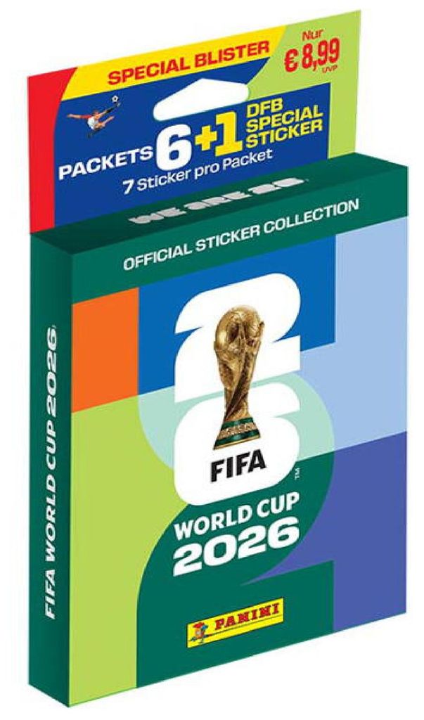 Panini FIFA World Cup 2026 Sticker - 1 Eco-Blister #1 (6 Tüten)