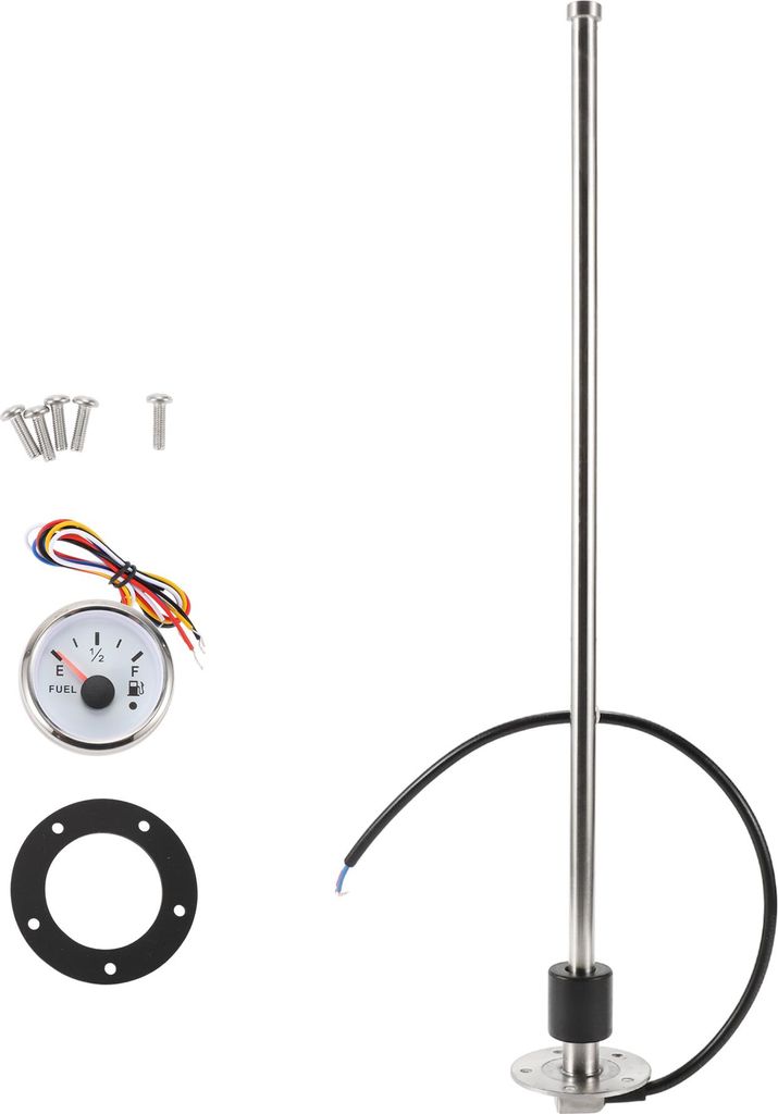 530mm Kraftstoff-Sendeinheit und Messgerät-Set 20,9" für Boot Fahrzeug LKW Wohnmobil Kraftstoff-Sendeinheit Marine Kraftstoff-Sender-Einheit