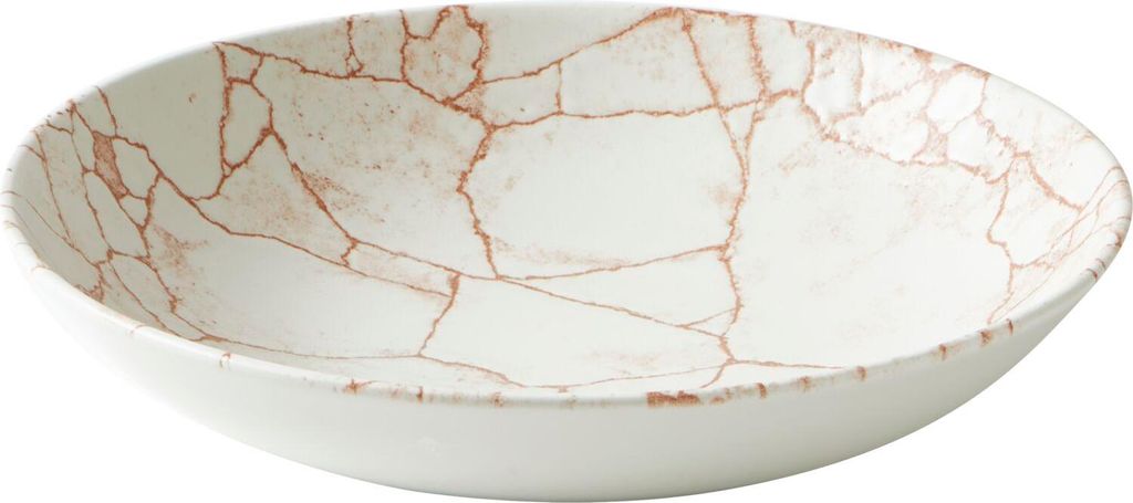 Churchill Studio Prints Kintsugi Evolve Coupe-Schüsseln, Koralle, 248 mm, (12 Stück)