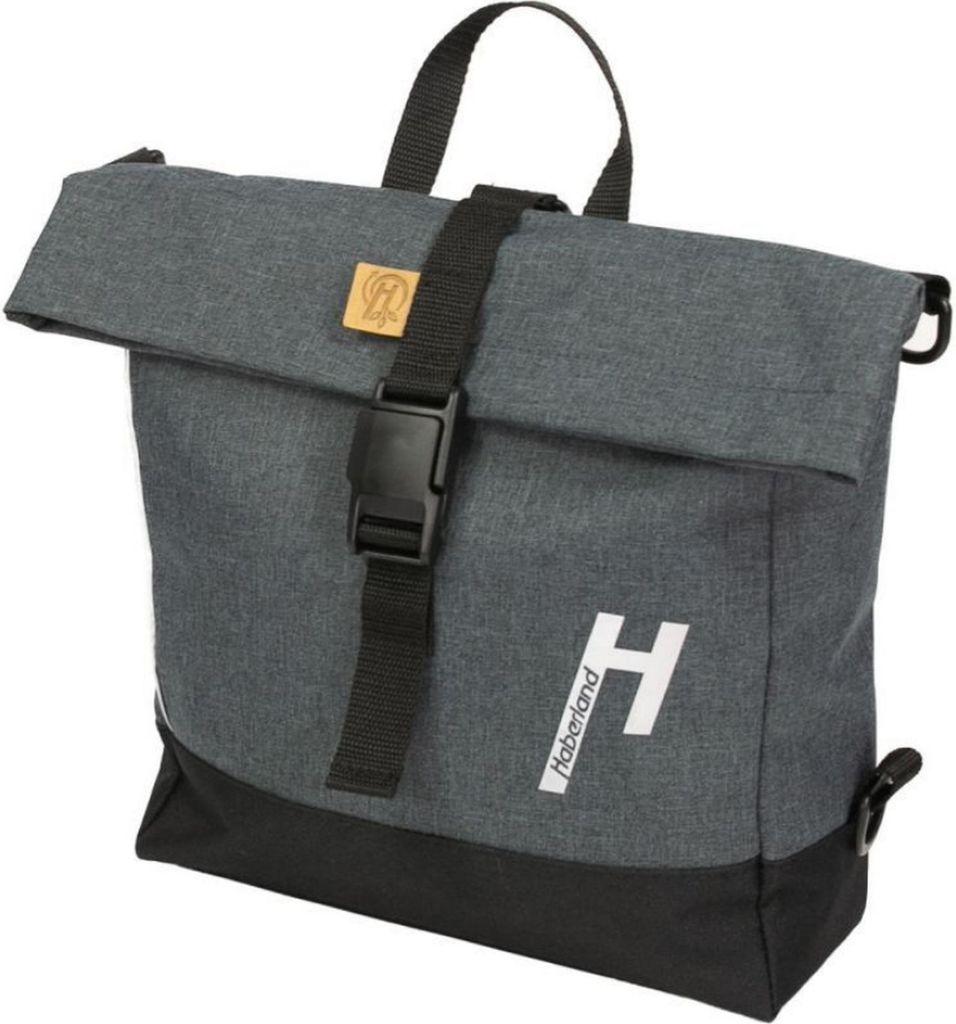 Haberland Rucksack-Lenkertasche "Keep Rollin", anthrazit