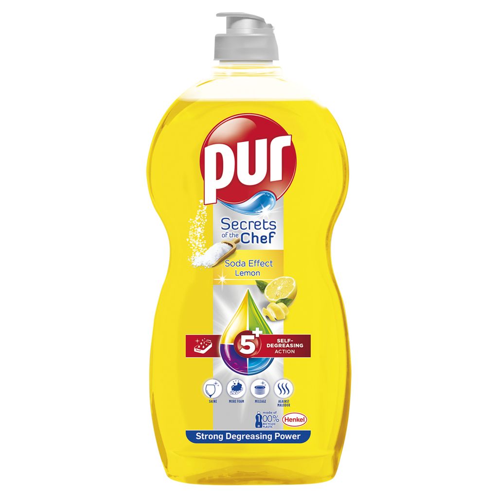Pur Secrets der Chef Zitrone Geschirrspülmittel, 1,2 l