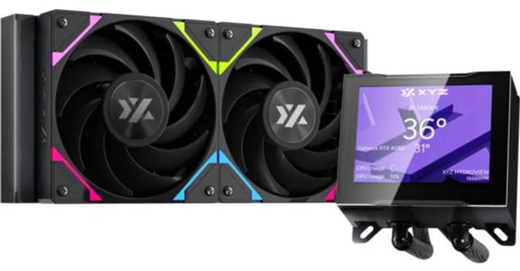 Refroidisseur à liquide 240mm X-WC-HYDROVIEW pour PC Gamer et Montage