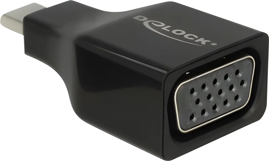 Delock 63933: Adattatore USB-C a VGA con DP Alt Mode - Chipset Realtek