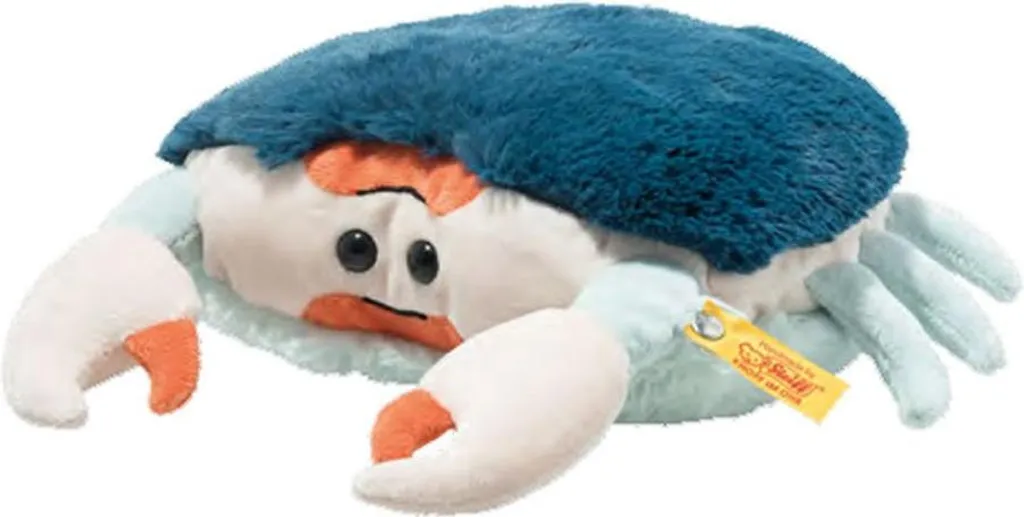 Peluche Crabe Steiff Curby 22 cm : le doudou lavable et résistant