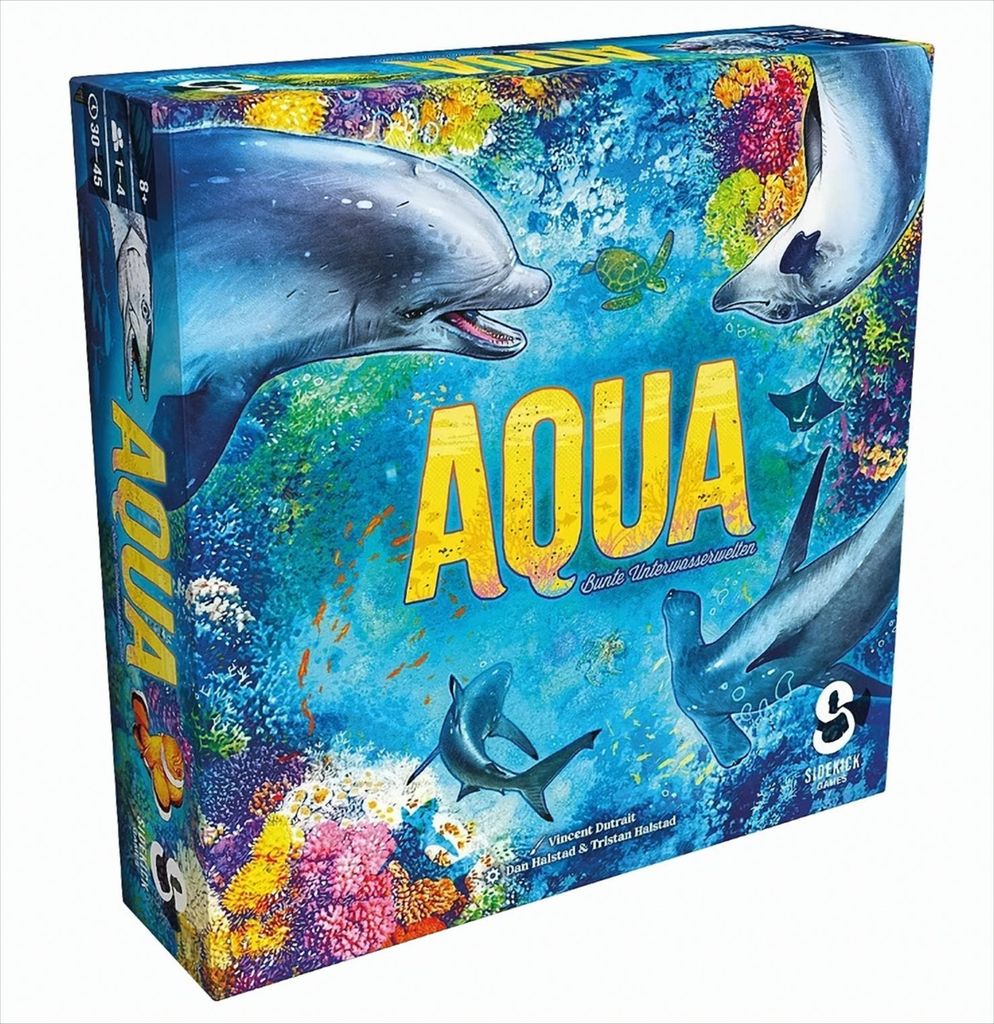 Aqua Bunte Unterwasserwelten Familienspiel Legespiel 1-4 Produktbild 