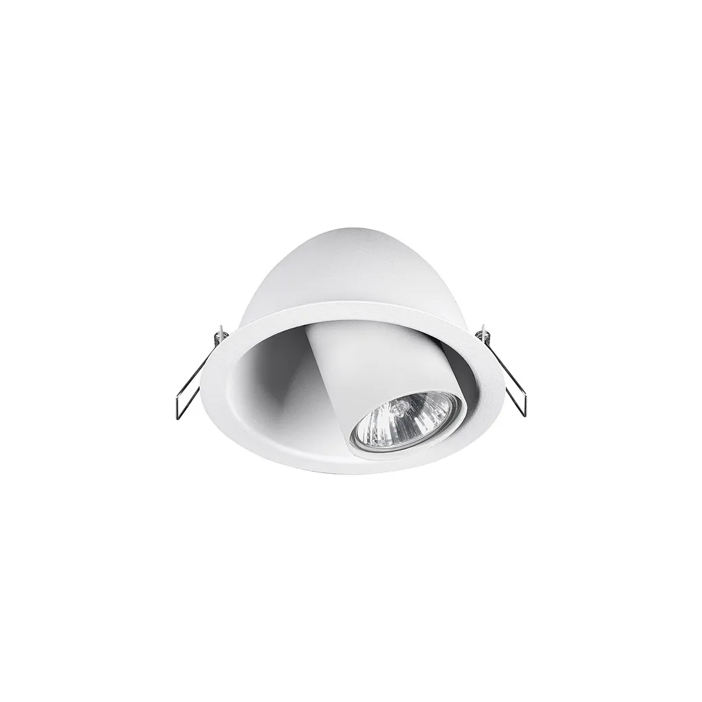 Éclairage plafond LED encastrable blanc Nowodvorski 9378 pour salon et cuisine