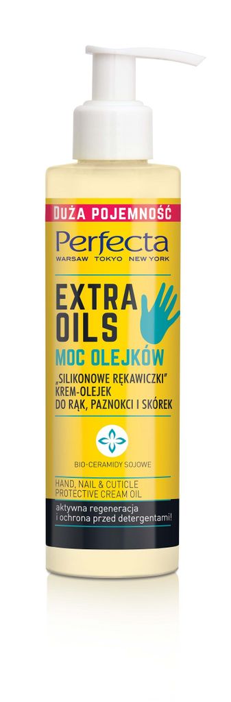 Perfecta Extra Oils Handcreme-Öl "Silikonhandschuhe" 195ml