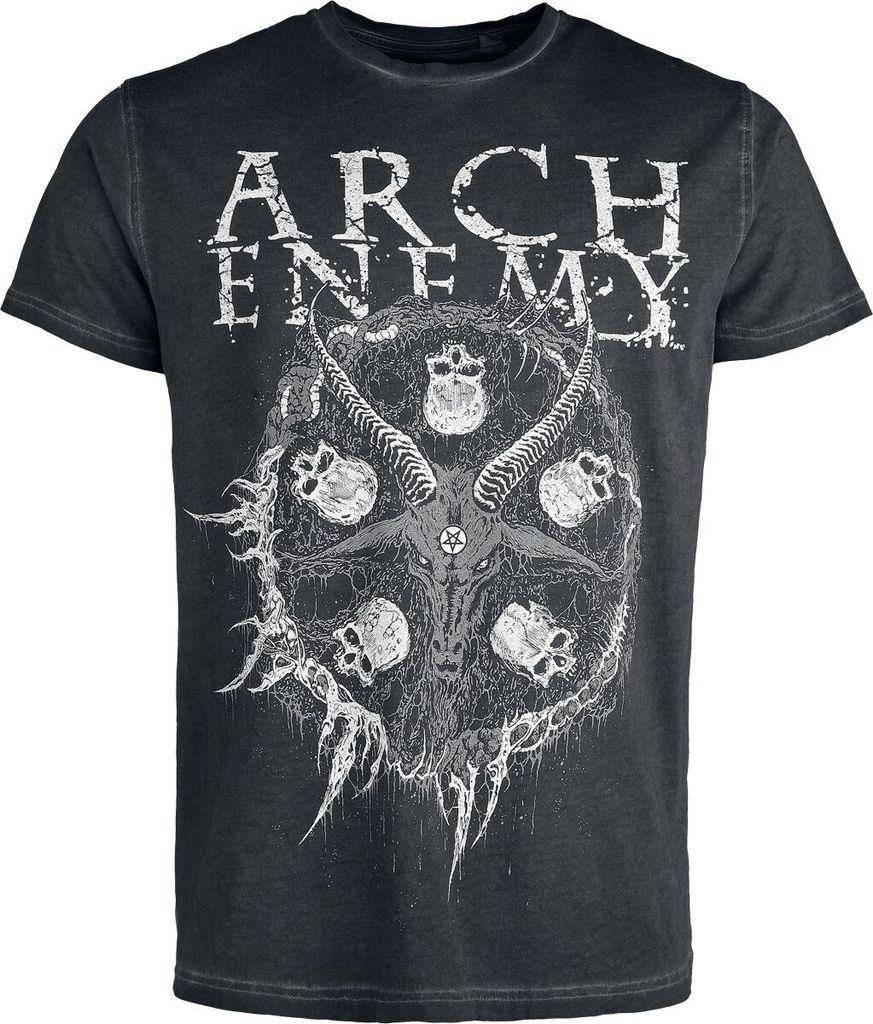 Arch Enemy T-Shirt Herren Symbol Riddick anthrazit L