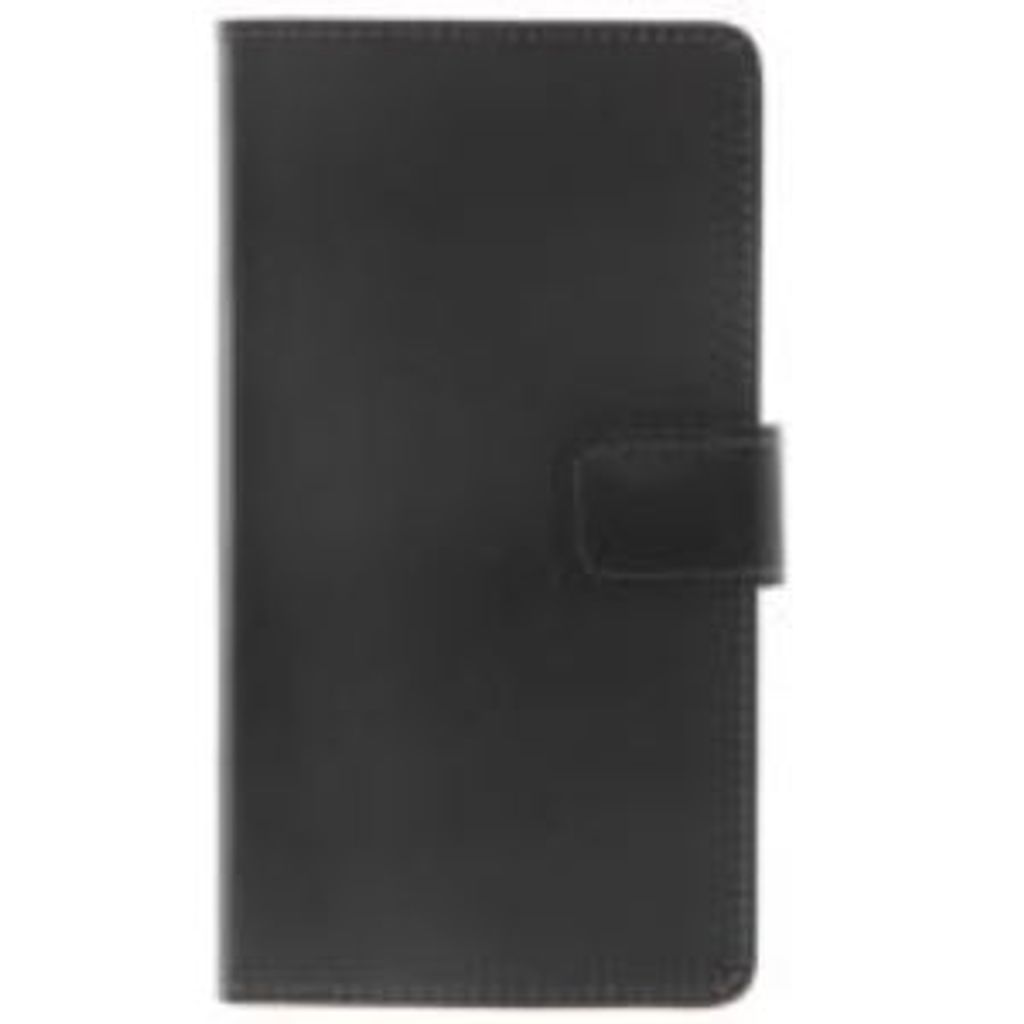 Slim Leder Book Case Handyhülle für Sony Xperia Z1 schwarz