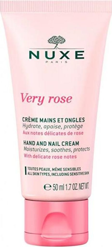 Nuxe Very Rose Hand And Nail Cream 50 ml