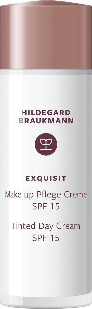Hildegard Braukmann Exquisit Make-up Pflege Creme SPF 15 Tinted Face Cream 50ml