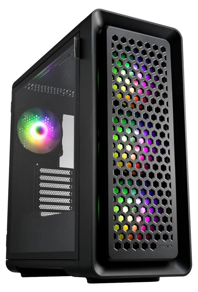 Boîtier PC Gaming Fortron CUT593 A idéal pour Montage PC Gaming et Création