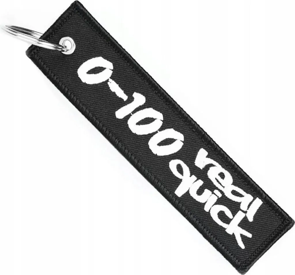 Regalo Originale Portachiavi 0-100 Real Quick - Idea Divertente Uomo