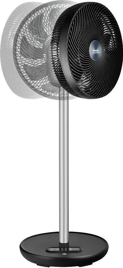 Ventilateur de table oscillant Sencor à 3 vitesses pour la maison