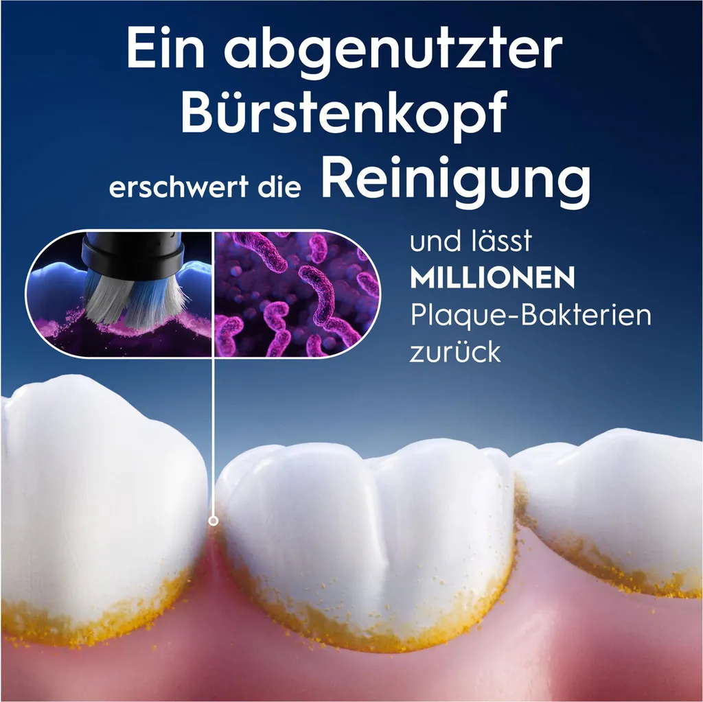 Set 2 Testine Oral-B iO Gentle Cleaning | Bianco | Originali e Delicate - 9
