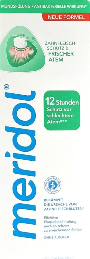 Meridol Mundspülung - Zahnfleischschutz und Frischer Atem Produktbild 