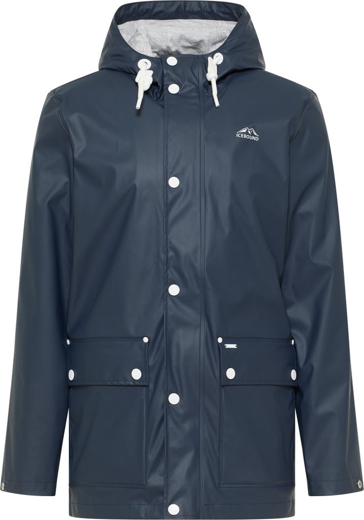 Veste de pluie ICEBOUND pour homme - bleu marine, M Image du produit 
