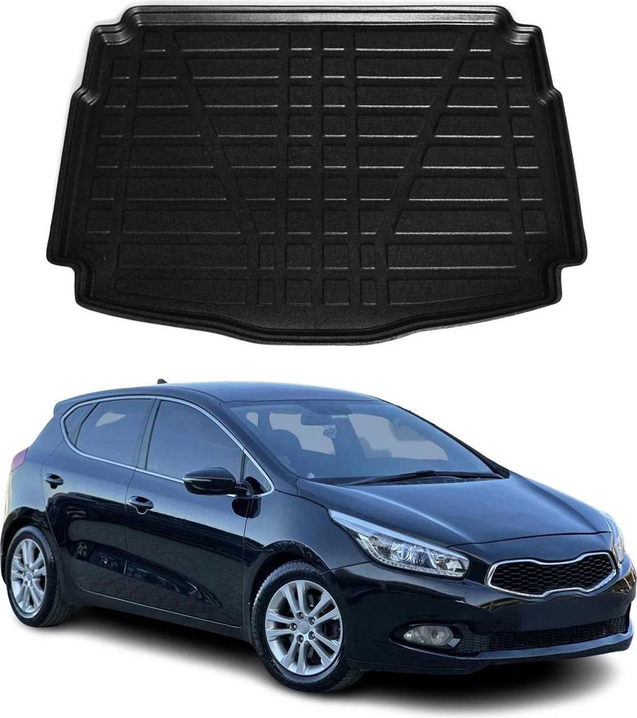 Kofferraumwanne Laderaumwanne für Kia Ceed 2006-2012 Schrägheck 5tür Gummi TPE