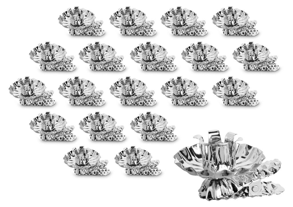 Bougeoirs Idena pour sapin de Noël, lot de 20, bougeoirs Image du produit 